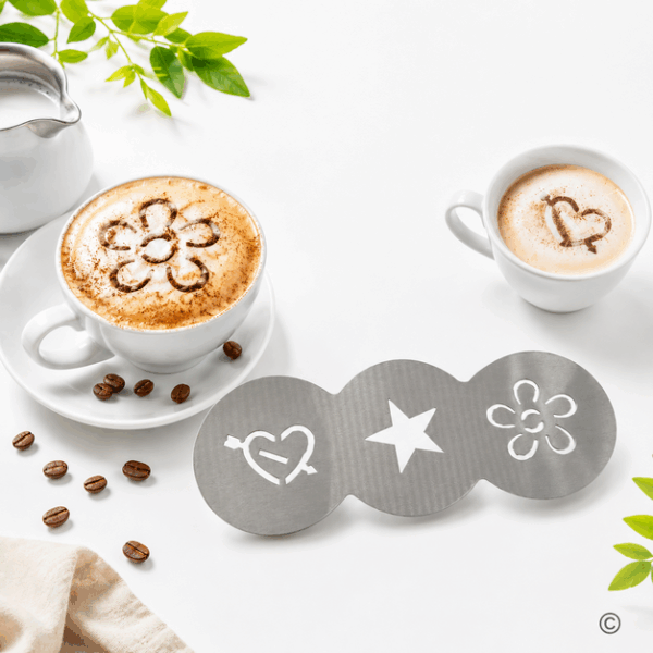 SET ŠABLONA 3 U 1 ZA CAPPUCCINO 20X8CM