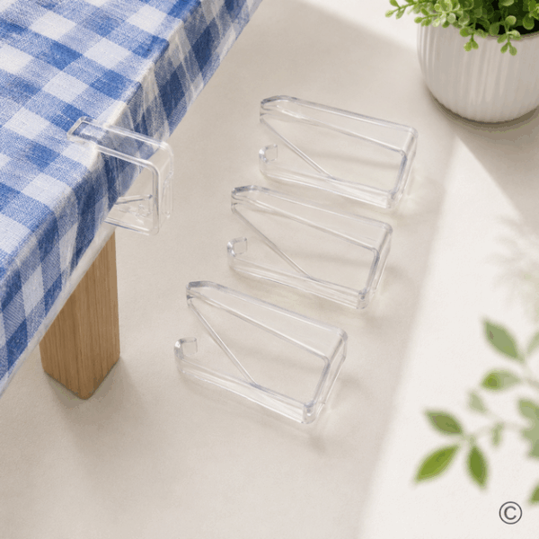 SET KVAČICA ZA STOLJNJAK METALNE 4 KOM - 5 CM