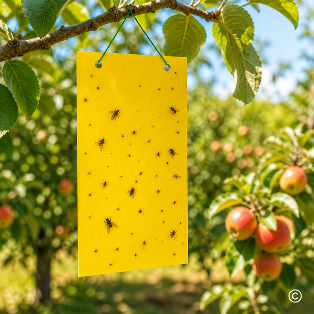YWG2-15391-1 PLOČA ŽUTA  ZAMKA ZA INSEKTE  SET 20 KOM