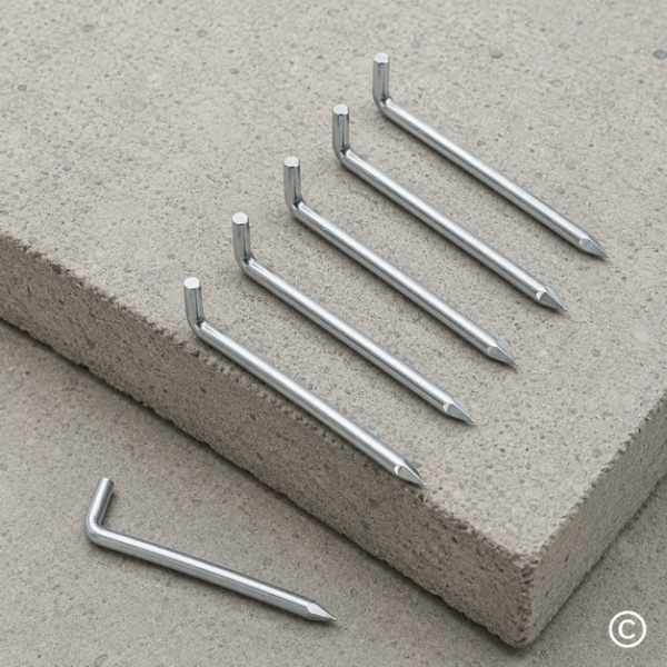ČAVLI ZA BETON L-TIP 3.5X60 MM 120G